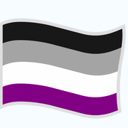 Флаг асексуалов